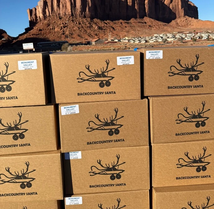 FLYING FOR A GREATER PURPOSE Aeroscape Joins Backcountry Santas Mission to Navajo Nation December 2025 1 aeroscape community mission navajo nation 2025